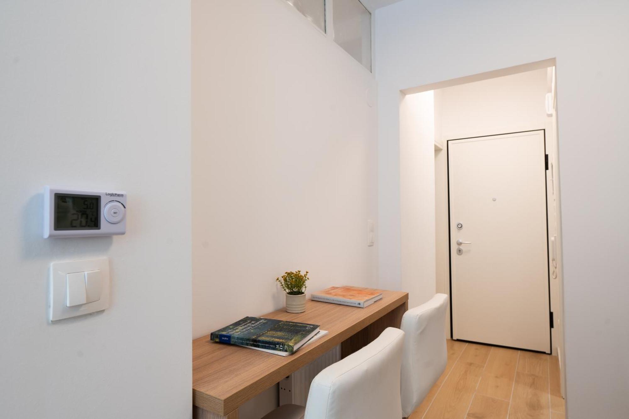 Honey Oak & Cream Patio By Nest Apartment Thessaloníki Ngoại thất bức ảnh