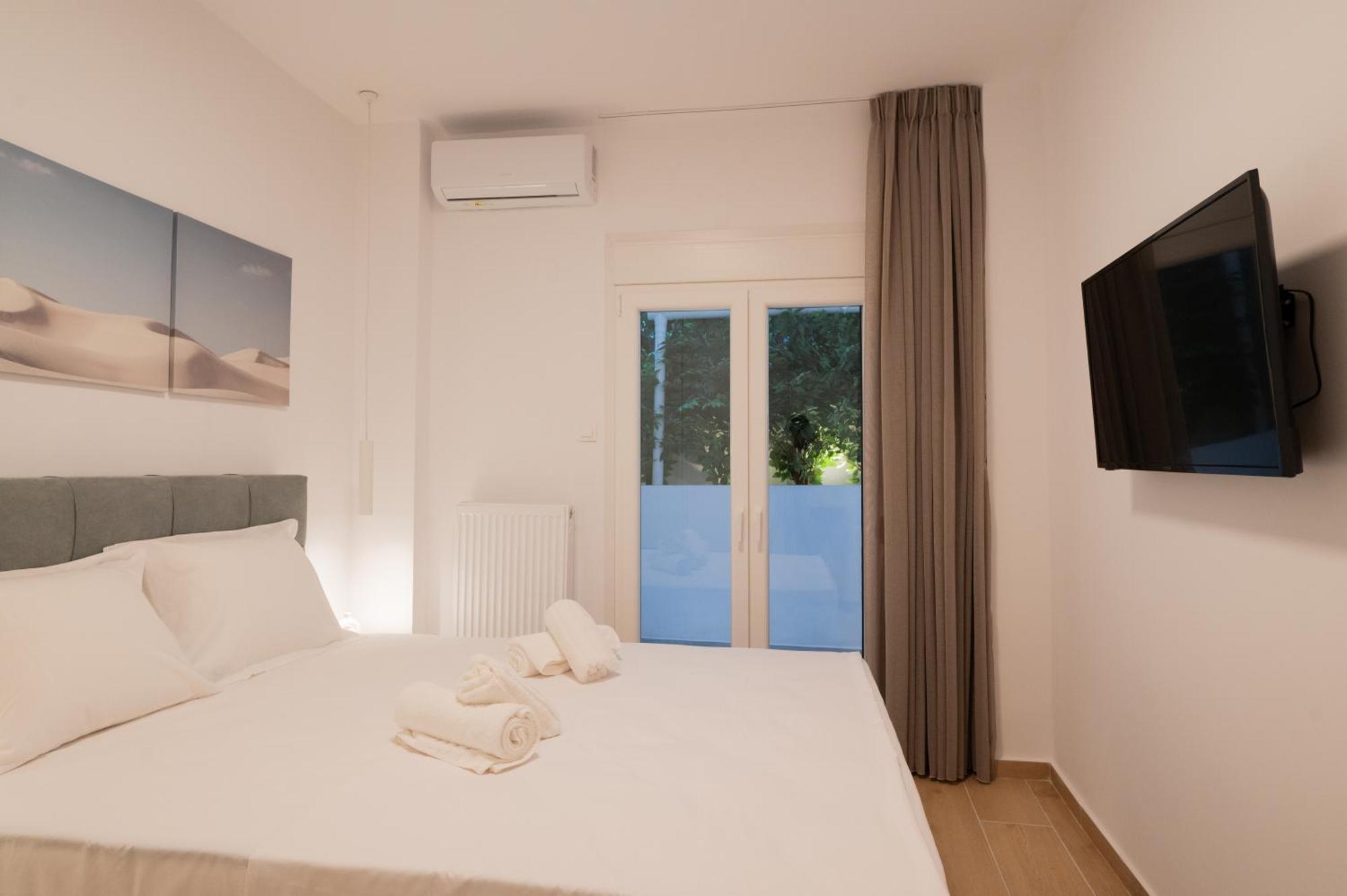 Honey Oak & Cream Patio By Nest Apartment Thessaloníki Ngoại thất bức ảnh