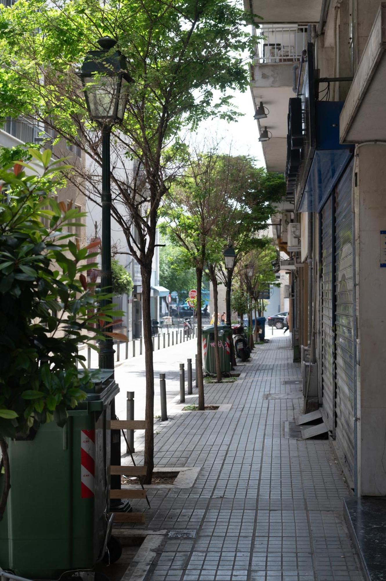 Honey Oak & Cream Patio By Nest Apartment Thessaloníki Ngoại thất bức ảnh