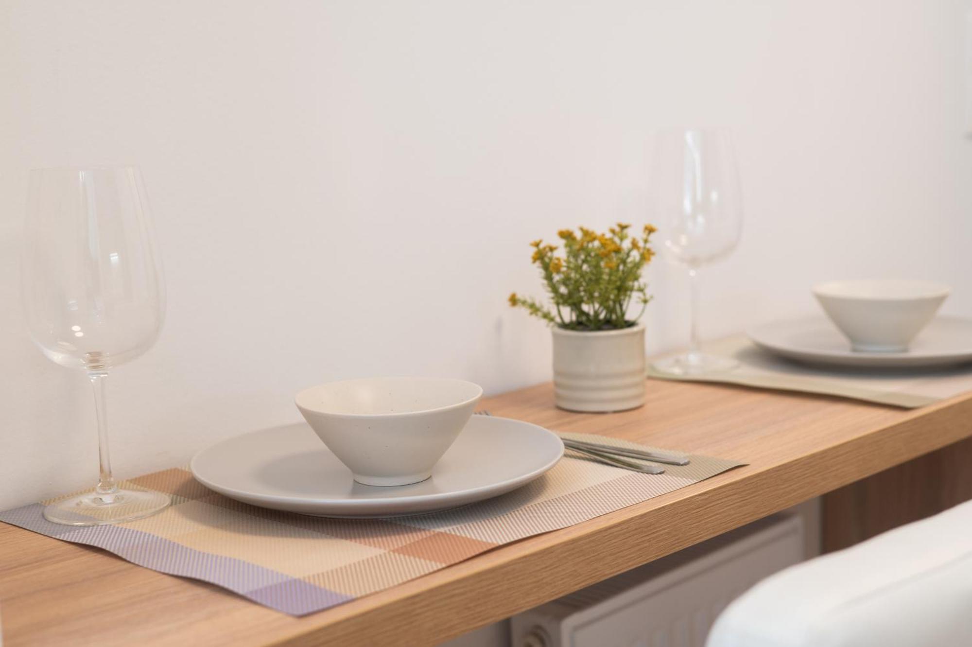 Honey Oak & Cream Patio By Nest Apartment Thessaloníki Phòng bức ảnh